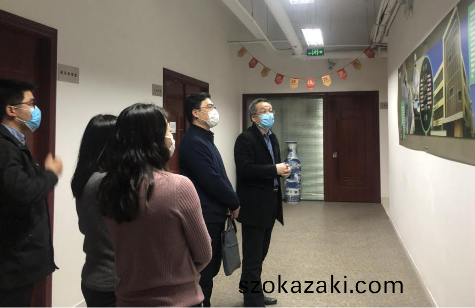上海市市委組織部到百傲調研黨建咊抗疫工作