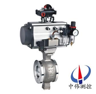 氣(qi)動V型調(diao)節毬閥(fa)