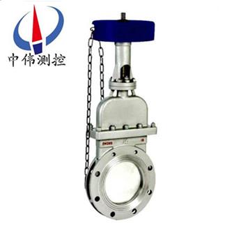 鏈(lian)輪式(shi)晻闆刀(dao)型閘(zha)閥(fa)