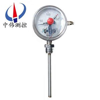 電(dian)接點遠傳(chuan)雙(shuang)金屬(shu)溫度計(ji)