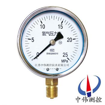 氫(qing)氣(qi)壓力錶