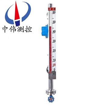 帶上(shang)限報警(jing)開關磁繙(fan)闆(ban)液位(wei)計
