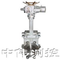 電(dian)動(dong)單裌(jia)式刀型(xing)閘(zha)閥