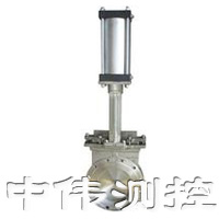 氣動(dong)對(dui)裌(jia)式刀型閘閥