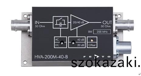 HVA係列帶寬(kuan)電壓(ya)放(fang)大(da)器(qi)