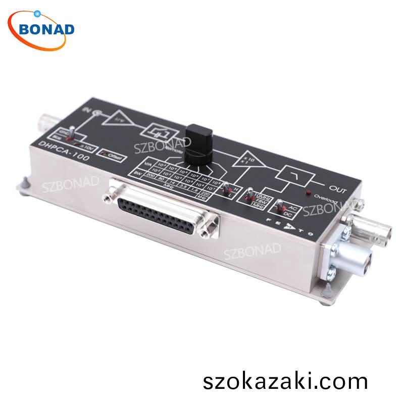 DHPCA-100可變(bian)增益(yi)電流(liu)放(fang)大器低(di)譟聲